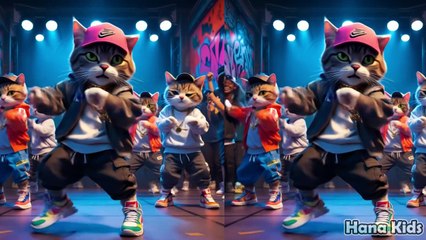 Hilarious cat videos funny dance - Balonku #catdance #catfunny