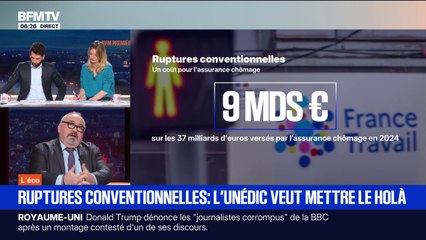 ÉDITO - plus de 515.000 ruptures conventionnelles en 2024, un système qui coûte à l'Unédic