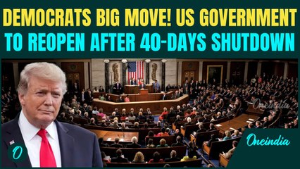 US Breaking: Senate Strikes BIG Deal To End America’s Longest Government Shutdown After 40 Days