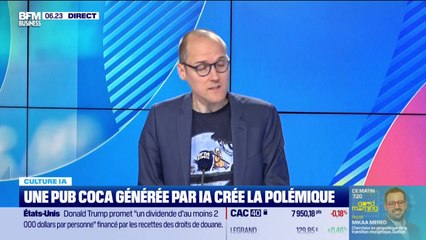 Culture IA : Une pub Coca générée par IA crée la polémique, par Anthony Morel - 10/11