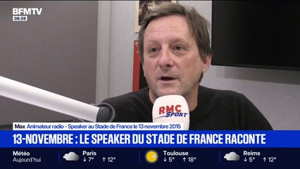 13-Novembre: "Pris de panique, les gens sont venus sur la pelouse se réfugier", témoigne le speaker du stade de France
