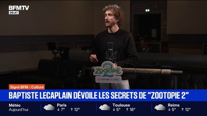 SIGNÉ BFM - L'acteur français, Baptiste Lecaplain, nous emmène dans les coulisses du doublage du film "Zootopie 2"