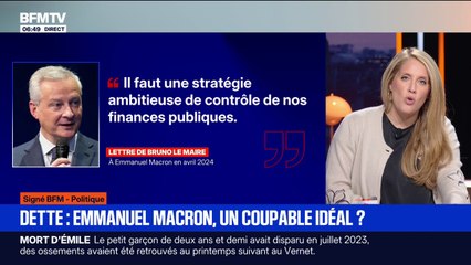 SIGNÉ BFM - Emmanuel Macron a-t-il volontairement ignoré les alertes sur l'explosion de la dette française?
