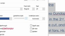 How to Change Underline Style in Word | Remove Double Underline