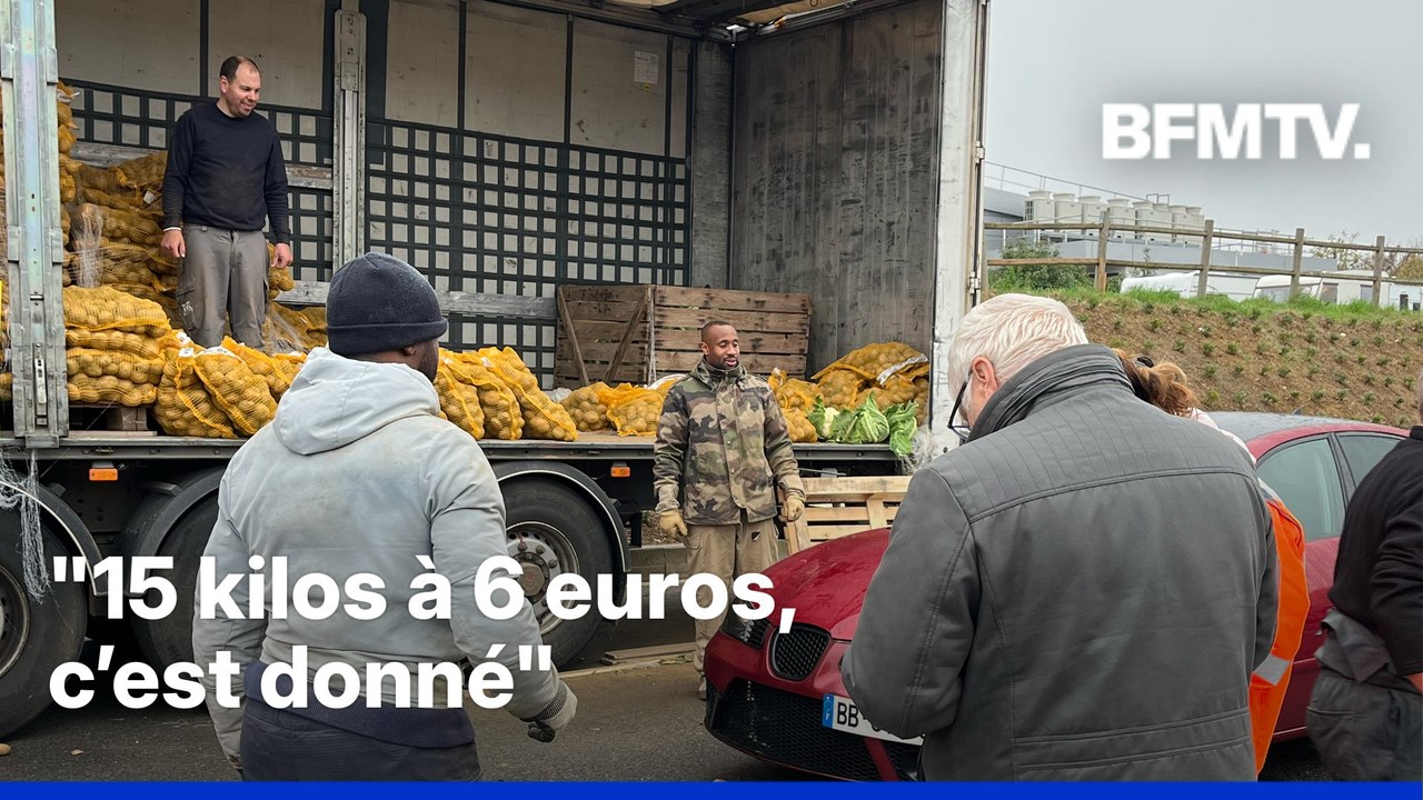 ROBIN DE BFM - Les pommes de terre de Jérémy rencontrent un franc succès en vente directe
