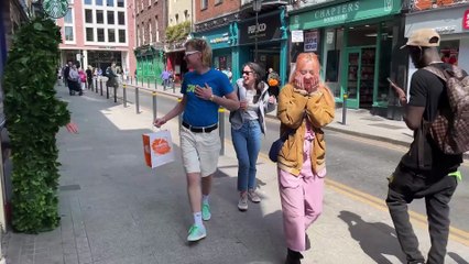 Try not to laugh crazy screams Bushman Prank