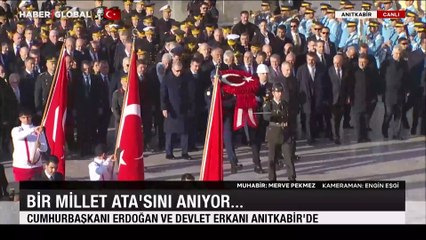 Türkiye ebediyete intikalinin 87. yılında Ata'sını anıyor: Anıtkabir'de resmigeçit törenleri
