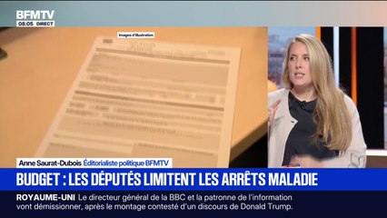 ÉDITO - les députés votent une période maximum d'un mois d'arrêt maladie lors de la première prescription