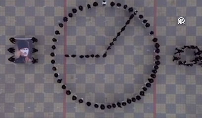 Tekirdağ'da lise öğrencileri koreografilerle Büyük Önder Atatürk'ü andı