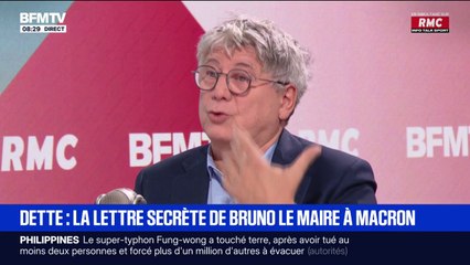 Lettre secrète de Bruno Lemaire à Emmanuel Macron sur les dérives des comptes publics: "J'avais connaissance de cette lettre", déclare Eric Coquerel