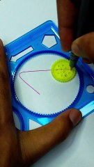 Vivid Magenta Symmetry | Hypnotic Geometric Spirograph Art