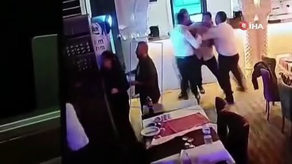 Ankara’da eğlence mekanına silahlı saldırının görüntüleri ortaya çıktı