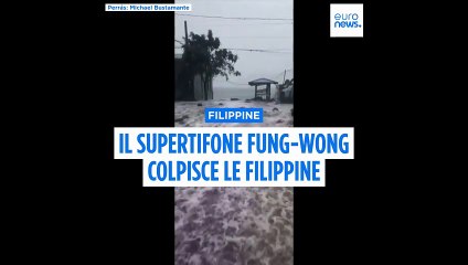 Filippine: supertifone colpisce isola più popolosa dell'arcipelago, oltre un milione di sfollati