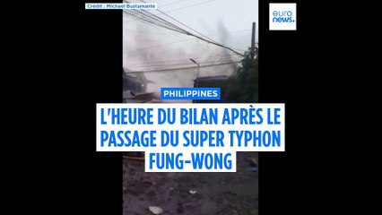 Les Philippines à l’heure du bilan après le passage du super typhon Fung-wong