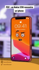 Nokia 3310 Vs Iphone