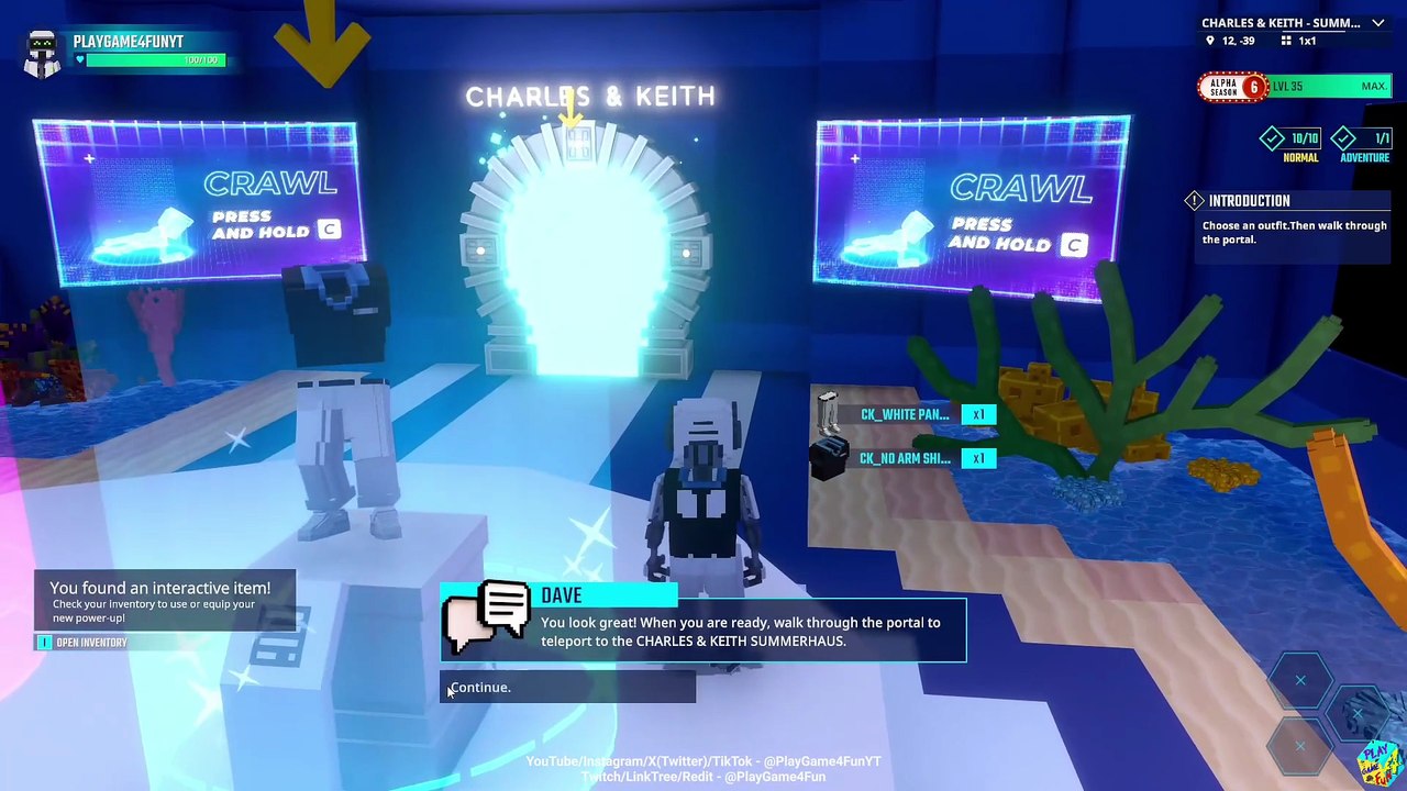 Charles & Keith – Summer Getaway Walkthrough | The Sandbox Alpha Season 6