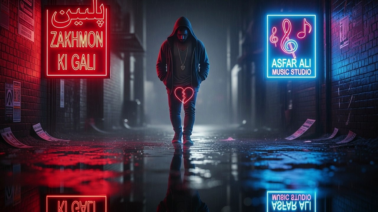 Zakhmon Ki Gali - Asfar Ali Music Studio - Heartbreak Sad Song 2025 - Emotional Bollywood Melody