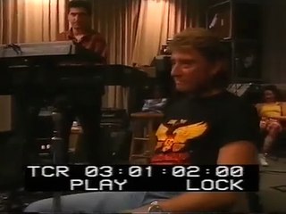 Johnny Hallyday - Le Chanteur Abandonné (Répétition Studio, 11 Juin 1991)