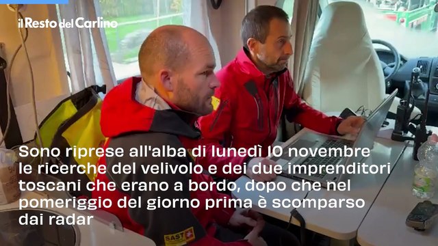 Elicottero scomparso tra Marche e Toscana: il video delle ricerche