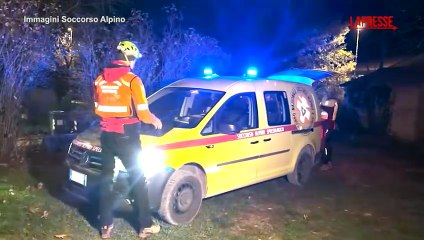 Elicottero precipitato: le ricerche dei due imprenditori toscani