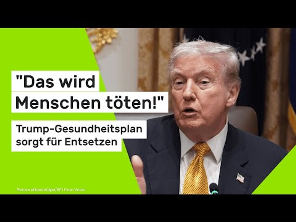 Donald Trump: 'Das wird Menschen töten!' Trump-Gesundheitsplan sorgt für Entsetzen