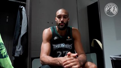 Wolves - Gobert confie qu'il est important qu'il donne le ton à l'équipe