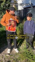 Devine le joueur de foot !