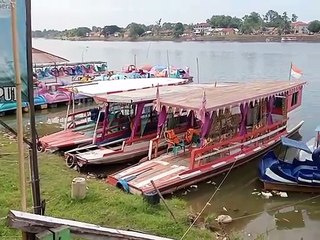 Wahana Wisata Air Ketek Rest Area Danau Sipin Sepi Pengunjung
