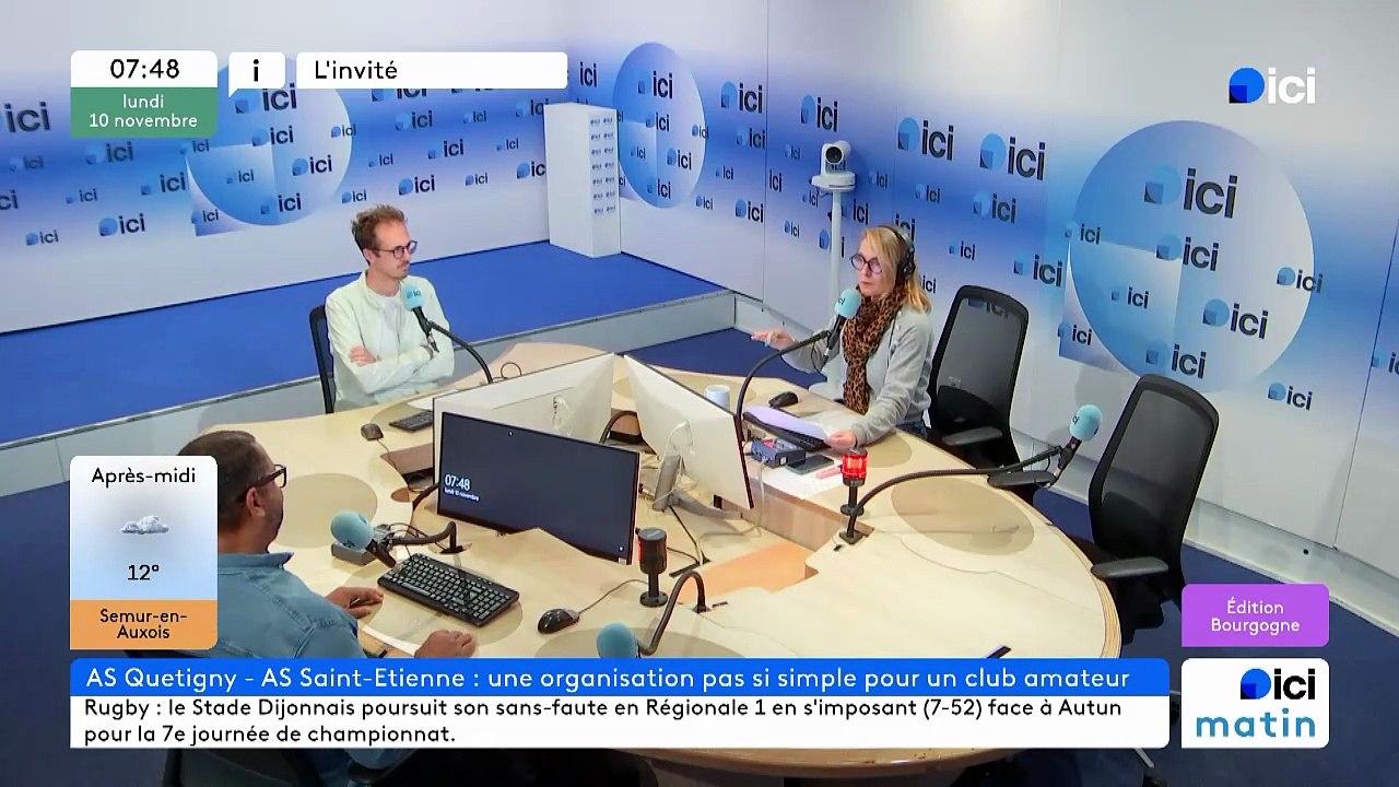 Sylvain Alexer, vice-président de l'AS Quetigny