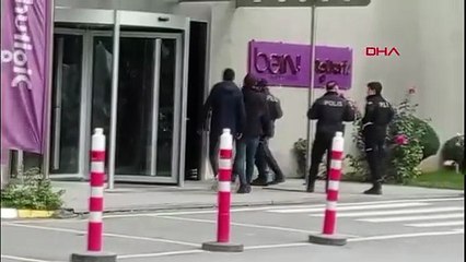 beIN Sports binasına silahlı baskın! Paniğe yol açan silahlı şüpheli, polis tarafından ikna edildi