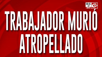 Choque fatal en la madrugada: trabajador de Aeroparque murió atropellado frente al aeropuerto
