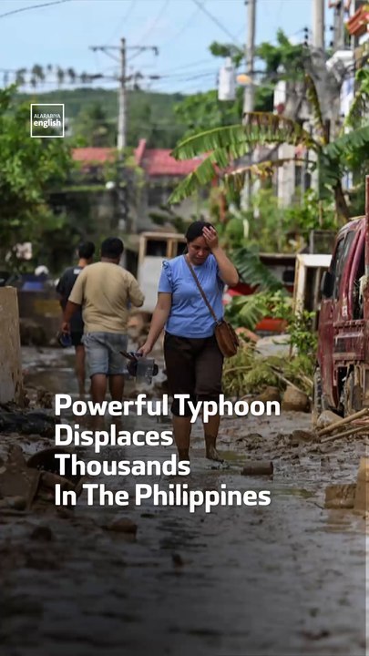 Powerful Typhoon Displaces Thousands In The Philippines