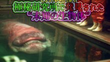 【封印映像】極秘研究所で発見された“未知の生物体”