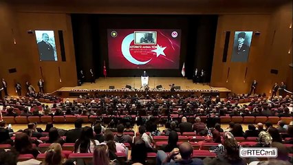 Erdoğan Atatük’ü Anma Programı’nda Eli sopalı düşünce özgürlüğü olmaz. Bu milletin en büyük gücü birliği, beraberliği, kardeşliği, ortak geçmiş ve gelecek tasavvurudur