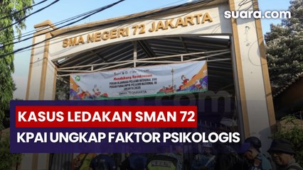 KPAI Beberkan Faktor Psikologis di Balik Kasus Ledakan SMAN 72