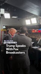 Trump Speaks With Fox Broadcasters