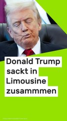 No Glomex Donald Trump: Er schläft fast 20 Minuten bei Pressekonferenz ein und sackt später in Limousine zusammen