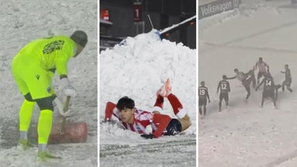 Un portiere che spala la neve e una rovesciata assurda: il titolo in Canada si decide così