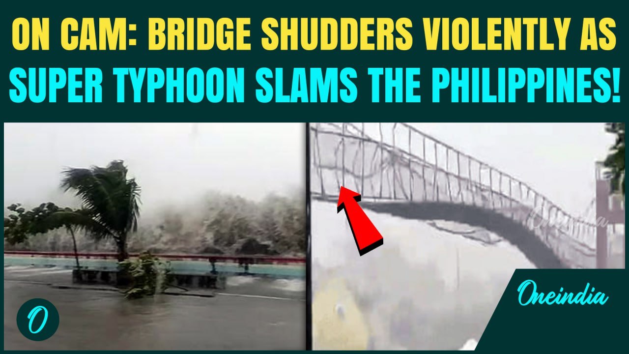 Super Typhoon Fung Wong Philippines LATEST: Video Shows Bridge Sway Violently As Typhoon Kills 4