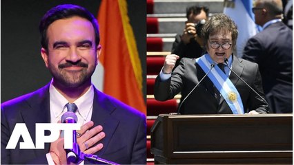 Argentina President Javier Milei Invites New Yorkers to Escape Mamdani’s ‘Communist Rule' | APT