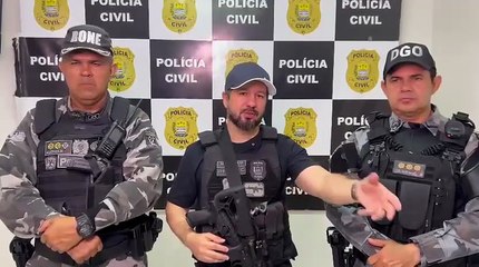 Bonde dos 40: assista ao momento em que suspeito apontado como líder de facção é preso