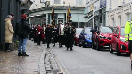 Penzance Remembrance Sunday Parade 2025