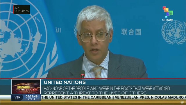 CARIBBEAN SEA l UN confirms U.S as an international human rights violator