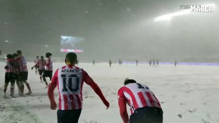 El Atlético Ottawa campeón de liga canadiense bajo la nieve con un golazo de chilena