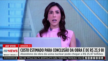 BNDES: Concluir Angra 3 sai mais barato do que abandonar a usina nuclear