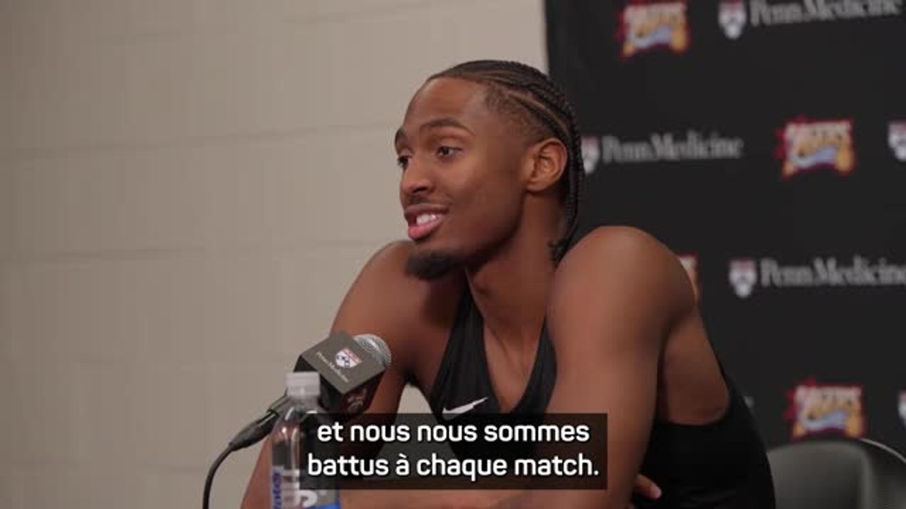 76ers - Maxey : "Nous nous sommes battus à chaque match"