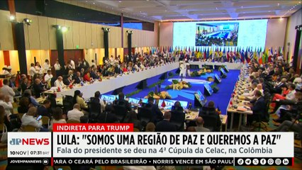 Lula sobre ataques no Caribe: “Somos uma região de paz e queremos paz”