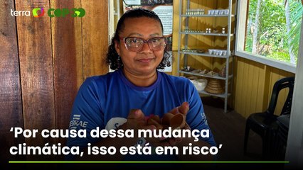 Matéria-prima de ribeirinhos em Belém 'some' com crise climática: ‘Sem apoio para preservar’