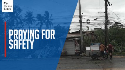 Residents spent night 'praying for safety' as Super Typhoon Uwan slams into Philippines