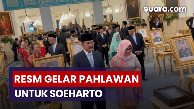 Setelah Tiga Kali Diusulkan, Soeharto Resmi Dianugerahi Gelar Pahlawan Nasional